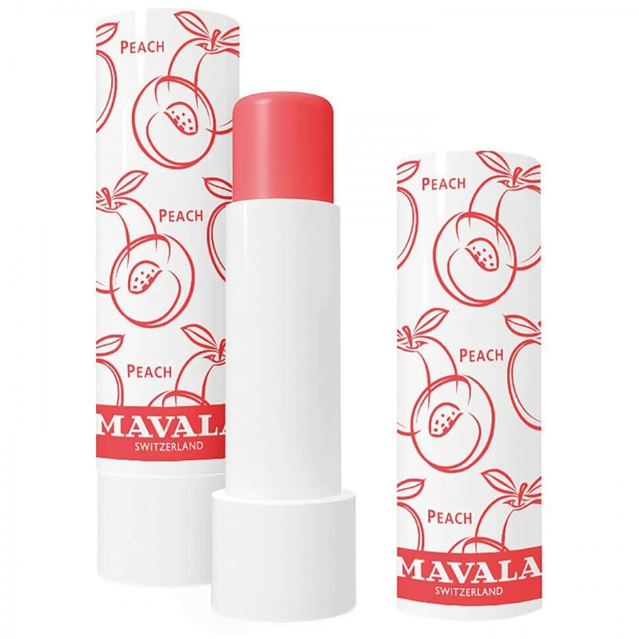 Бальзам-тинт для губ Tinted Lip Balm Peach Персик, Mavala 4.5 мл