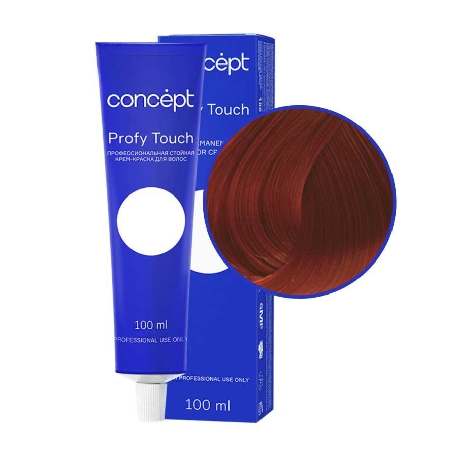 Профессиональный крем-краситель для волос, ярко-красный, Profy Touch 8.5, Concept, 100 мл