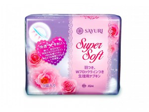 Гигиенические прокладки Супер Super Soft, SAYURI  9 шт
