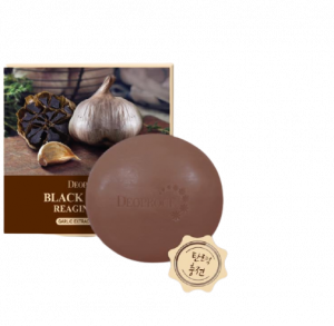 Мыло с экстрактом черного чеснока Soap Black Garlic, DEOPROCE  100 г