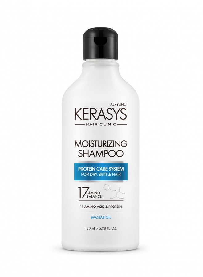 Увлажняющий шампунь для волос Extra-Strength Moisturizing Shampoo, KERASYS   180 мл