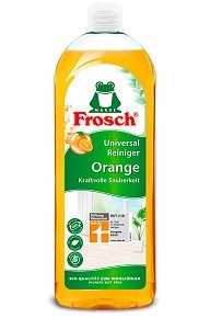 Универсальное чистящее средство для любых поверхностей Апельсин Universal Reiniger Orange, Frosch 750 мл