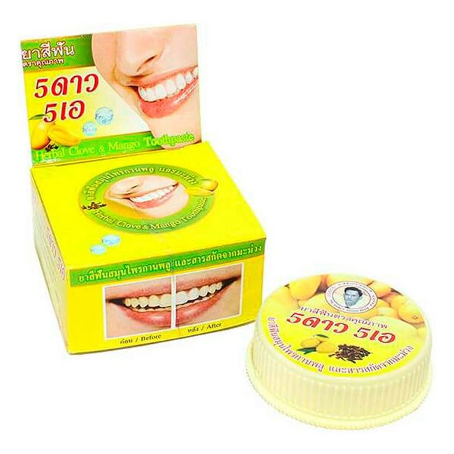 Зубная паста травяная с экстрактом Манго, 5 Star Cosmetic 25 г