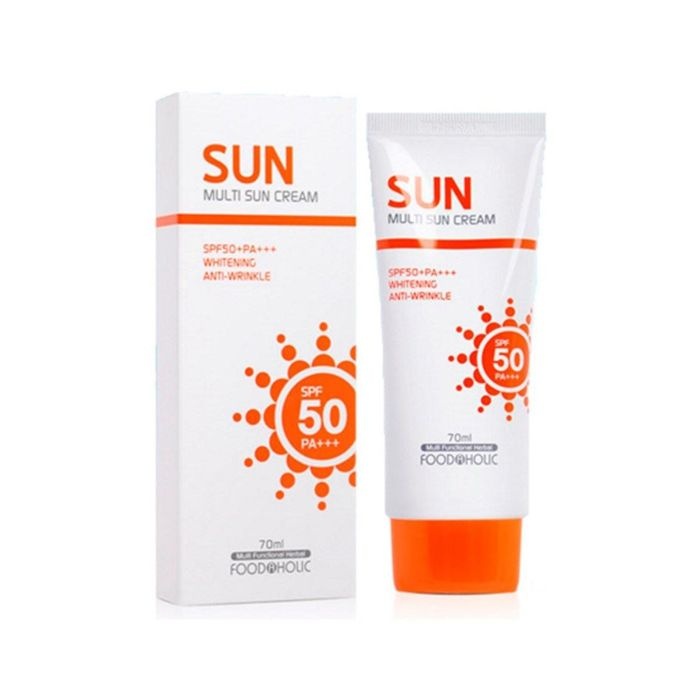 Крем солнцезащитный для лица Multi Sun Cream, FOODAHOLIC, 70 мл