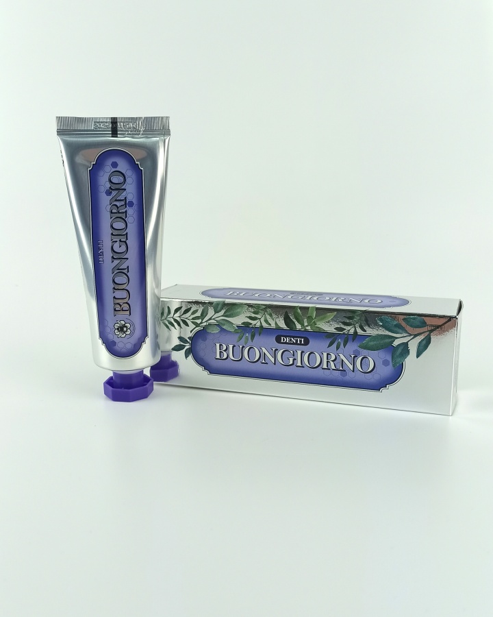 Премиальная зубная паста Бразильский прополис и ромашка Защита десен, Buongiorno 100 г