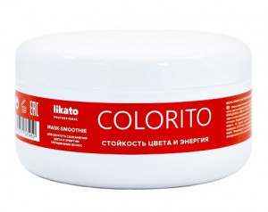 Маска-смузи для восстановления повреждённых волос Colorito, Likato 250 мл.