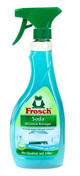 Универсальный чистящий спрей Сода Kitchen Cleaner Baking Soda, Frosch, 500 мл