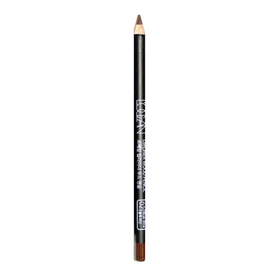 Карандаш для губ Lipliner Wood Pencil 02, Black Wine, L’ocean 