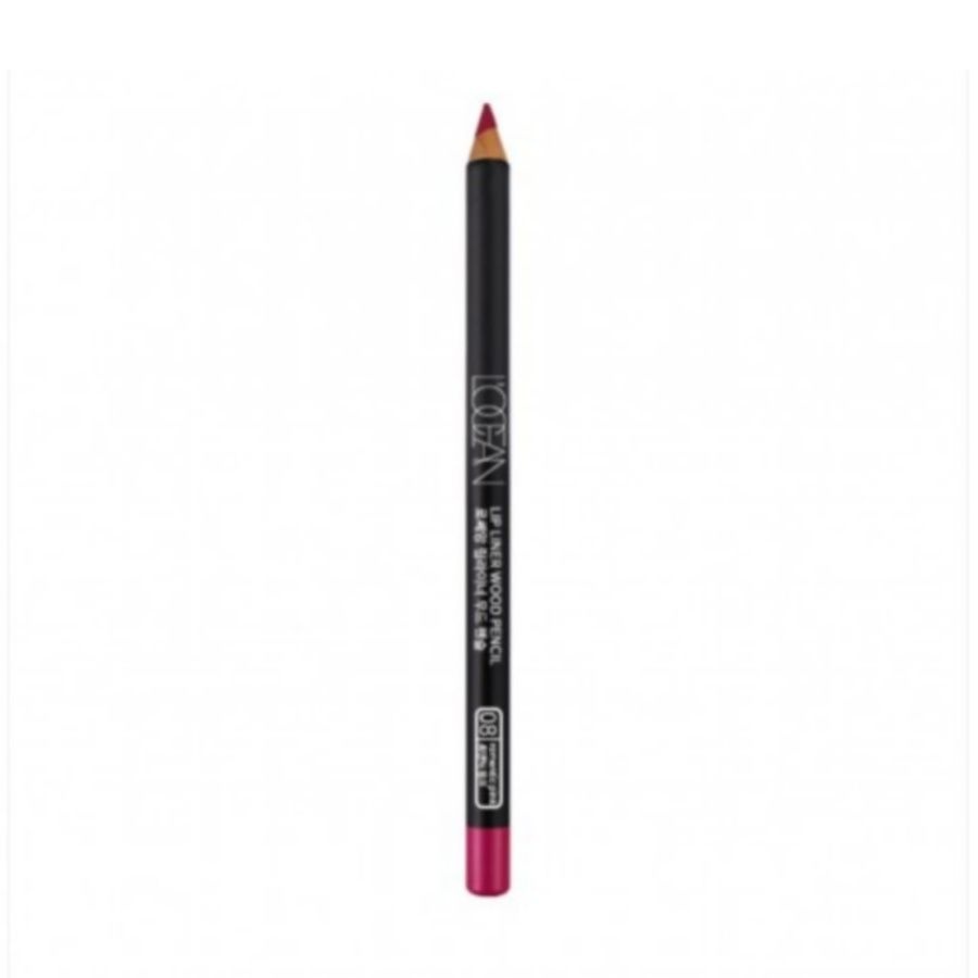 Карандаш для губ Lipliner Wood Pencil 08, Romantic Pink, L’ocean 