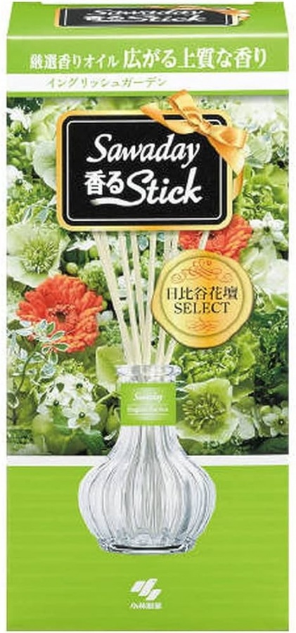 Освежитель воздуха для дома (с палочками) с ароматом садовых цветов Fragrant Stick, Sawaday, 70 мл