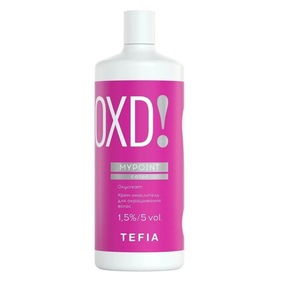 Крем-окислитель для обесцвечивания волос Color Oxycream 1,5%, TEFIA Mypoint, 900 мл
