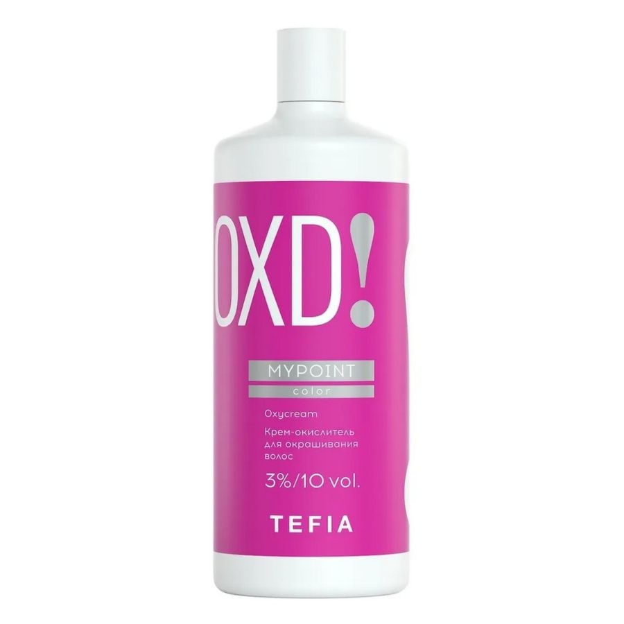 Крем-окислитель для обесцвечивания волос Color Oxycream 3%, TEFIA Mypoint, 900 мл