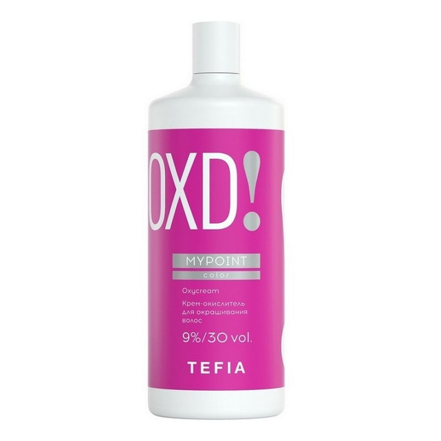 Крем-окислитель для обесцвечивания волос Color Oxycream 9%, TEFIA Mypoint, 900 мл