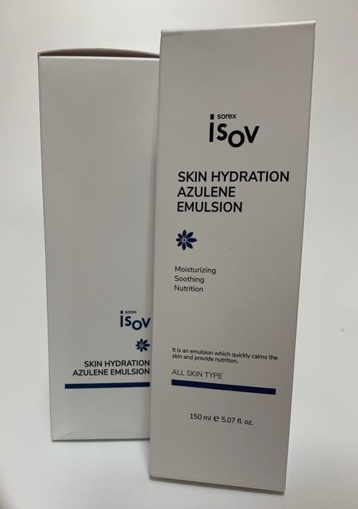 Увлажняющий лосьон Skin Hydration Azulene Emulsion, Isov Sorex 150 мл