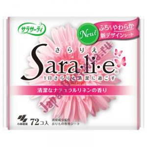 Ежедневные гигиенические ароматизированные прокладки Sara-li-e, KOBAYASHI, , 72 шт