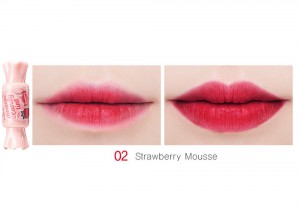 Тинт-мусс для губ Конфетка Mousse Candy Tint, оттенок 02 Strawberry, THE SAEM   8 г