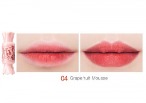 Тинт-мусс для губ Конфетка Mousse Candy Tint, оттенок 04 Grapefruit, THE SAEM   8 г