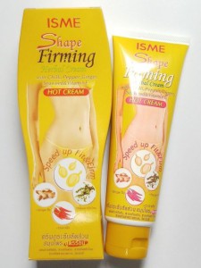 Разогревающий растительный крем для упругости кожи тела Shape Firming Herbal Cream, ISME  120 г