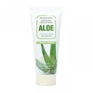 Маска-плёнка для лица на основе экстракта алоэ Aloe Pure Clean Peel Off Pack, JIGOTT   180 мл