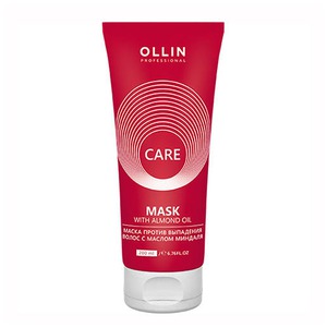 Оллин Професионал Маска против выпадения волос с маслом миндаля Almond Oil Mask, Ollin Professional 200 мл
