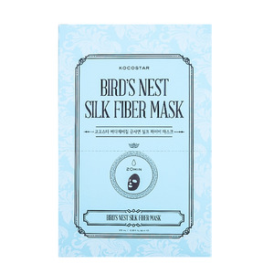 Дерматропная маска для лица Гнездо Салангана Birds Nest Silk Fiber Mask, Kocostar 25 мл