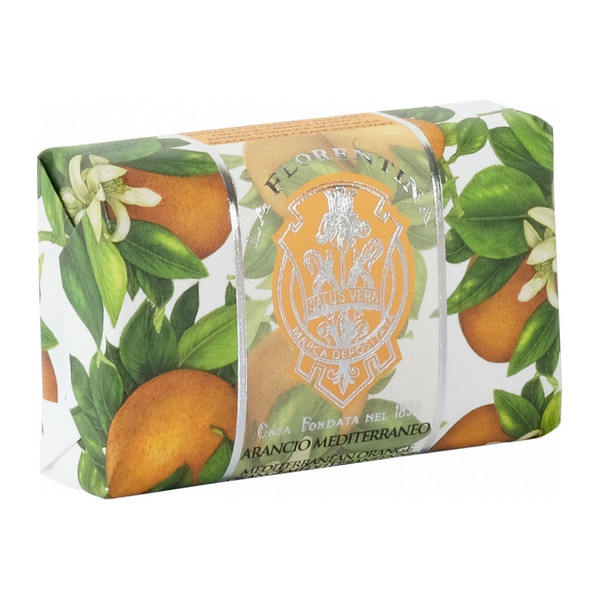 Мыло для рук с экстрактом Средиземноморского апельсина Hand Soap Mediterranean Orange, La Florentina 200 г
