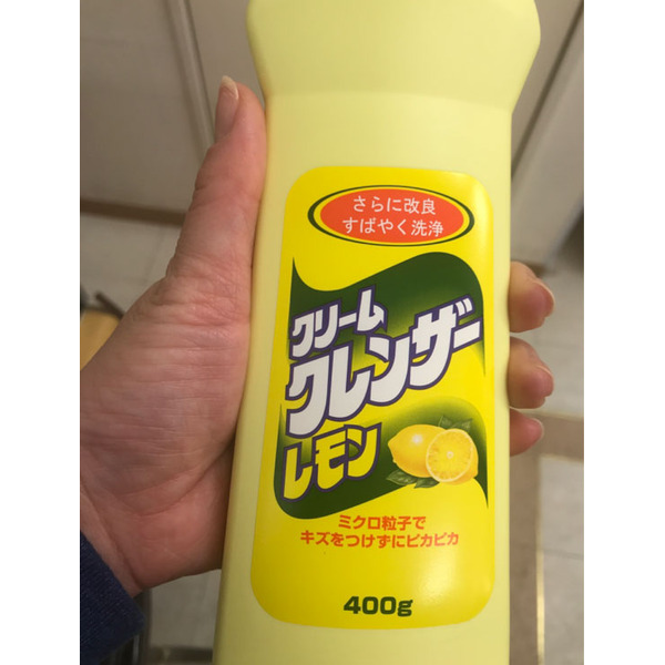 Крем чистящий для кухни и посуды с ароматом лимона FUNS, Daiichi 400 мл