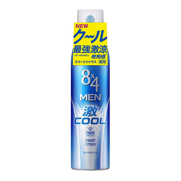 Спрей дезодорант-антиперспирант спрей для мужчин с охлаждающим эффектом, аромат цитрус 8*4 Men Power protect, Kao 135 г