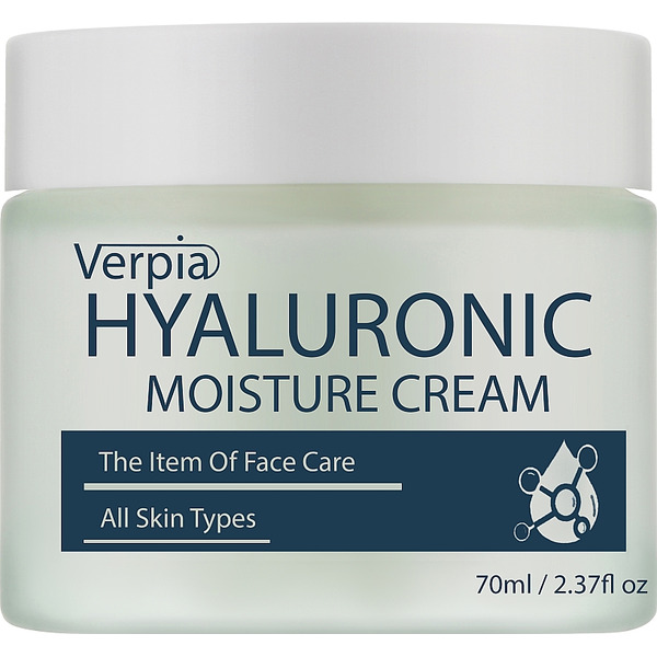Крем для лица Увлажняющий Hyaluronic Moisture Cream, Verpia, 70 мл