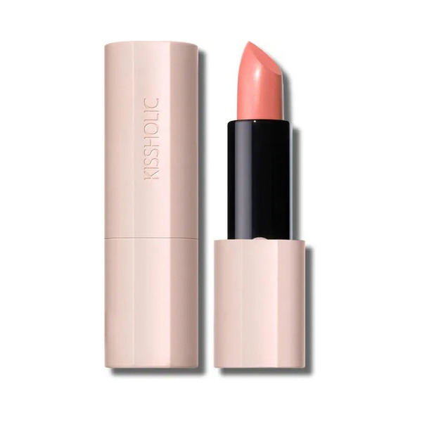 Помада Kissholic Lipstick Intense CR02 Yogurt Peach, THE SAEM, 3,5 г