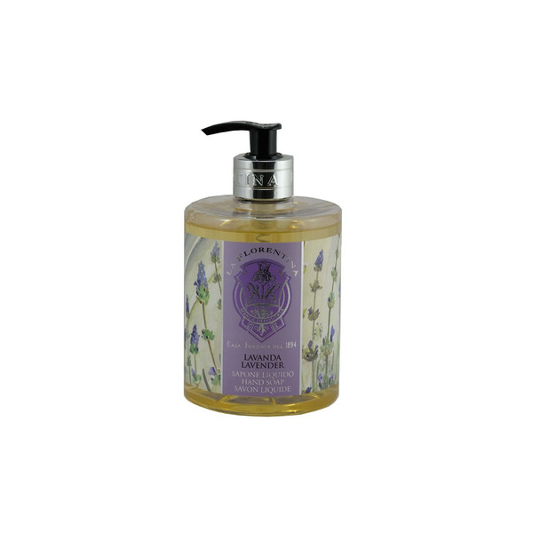 Жидкое мыло с оливковым маслом и экстрактом лаванды Liquid Soap Lavender, La Florentina, 500 мл