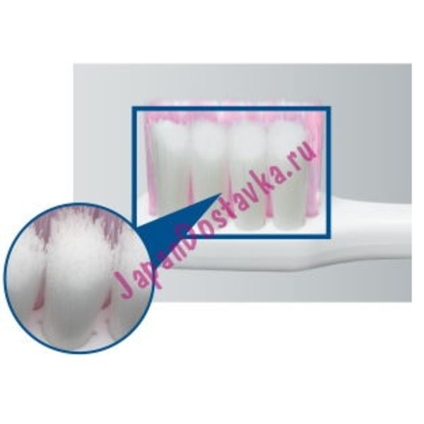 Зубная щетка средней жесткости Dentor Health для профилактики болезней десен и зубов, LION