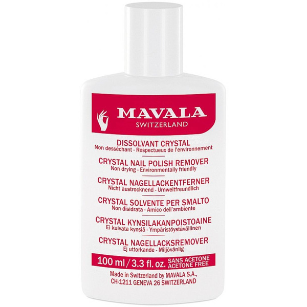 Жидкость для снятия лака без запаха Crystal, Mavala 100 мл