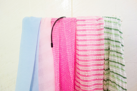 Японские мочалки-полотенца