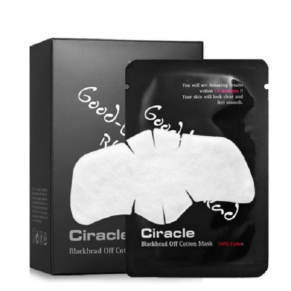 Маска для удаления черных точек Blackhead Off Cotton Mask, CIRACLE   5 мл * 20 шт