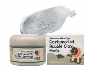 Маска для лица глиняно-пузырьковая Carbonated Bubble Clay Mask, ELIZAVECCA 100 мл