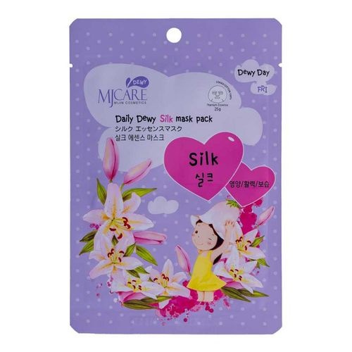 Маска тканевая с аминокислотами шелка Daily Dewy Silk Mask Pack, MIJIN 25 мл