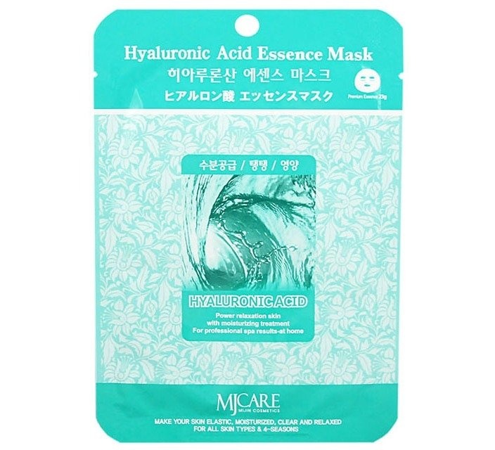 Маска тканевая с гиалуроновой кислотой Hyaluronic Acid Essence Mask, MIJIN Южная   23 мл