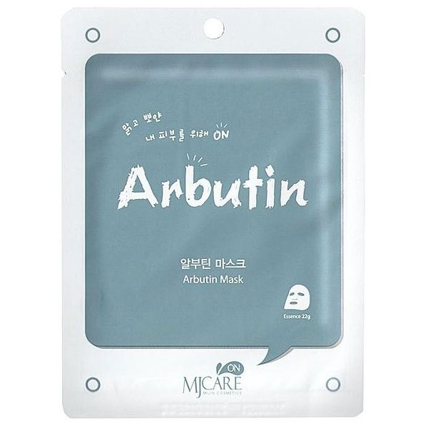 Маска тканевая с арбутином Arbutin Mask Pack, MIJIN 22 мл