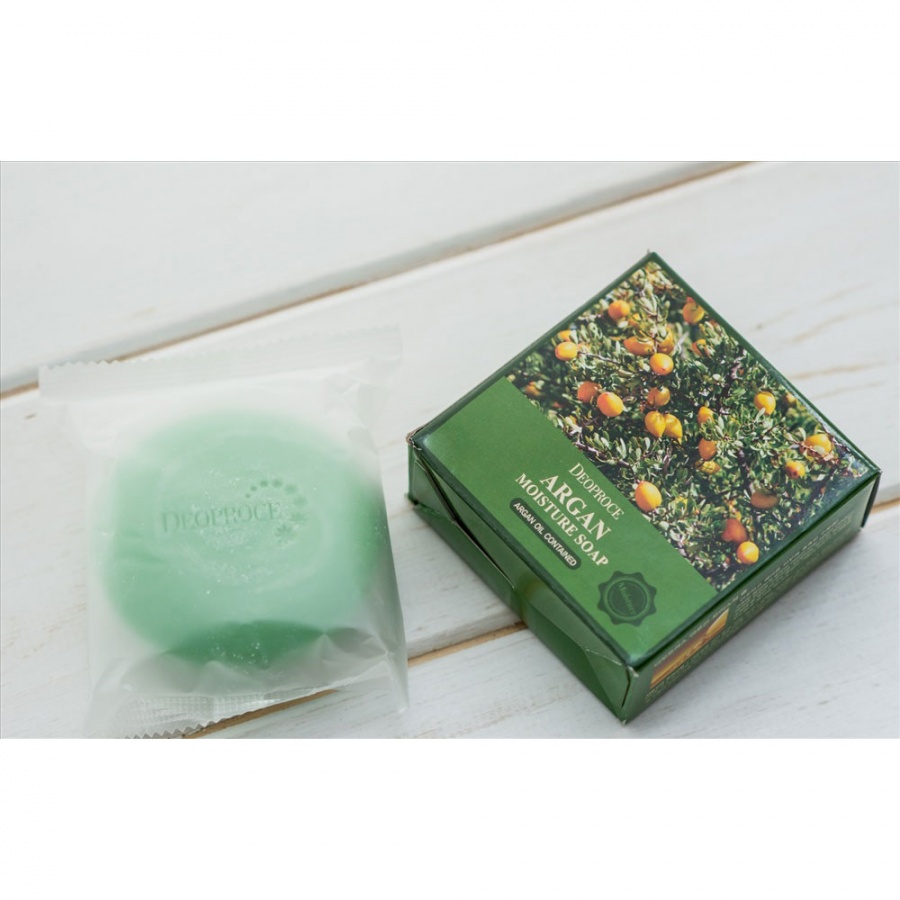 Мыло с аргановым маслом Soap Argan, DEOPROCE   100 г