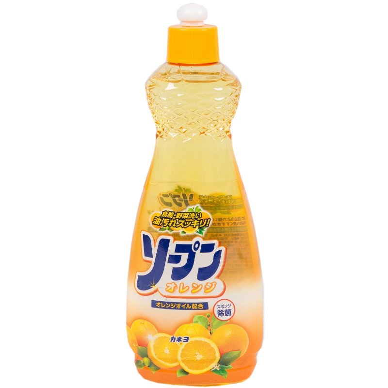 Жидкость для мытья посуды Сладкий апельсин KANEYO, 600 мл