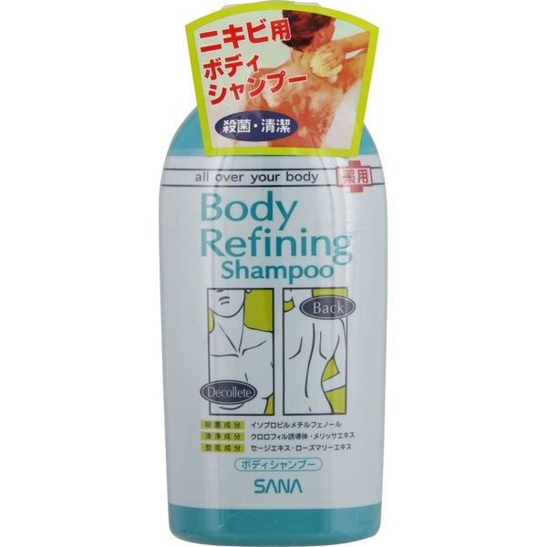 Гель для душа для проблемной кожи тела Body Refining Shampoo, SANA 300 мл
