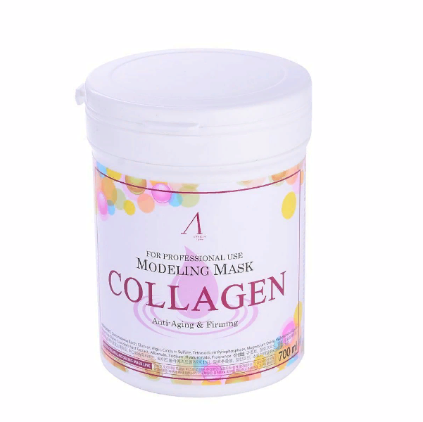 Укрепляющая маска альгинатная с коллагеном Collagen Modeling Mask ANSKIN 240 г (700 мл)