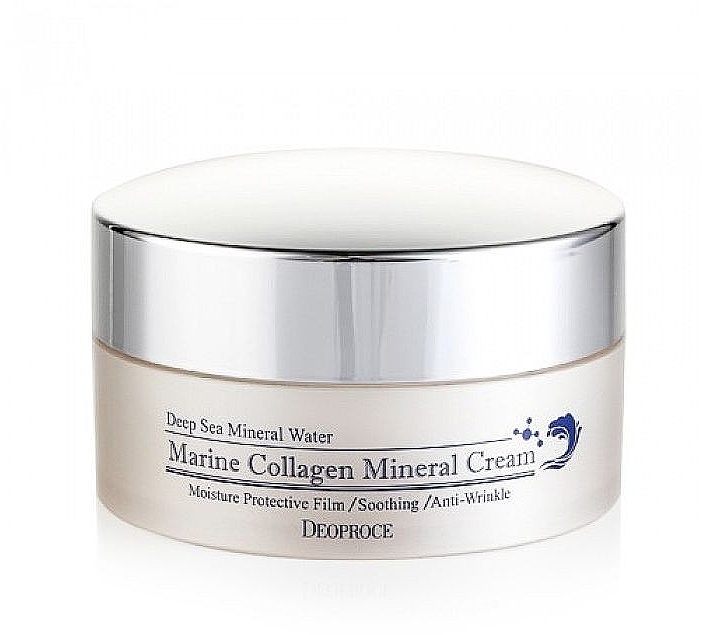 Крем для лица с морским коллагеном Marine Collagen Mineral Cream, Deoproce 100 г