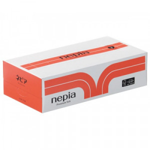 Бумажные двухслойные салфетки Premium Soft, NEPIA  180 шт.