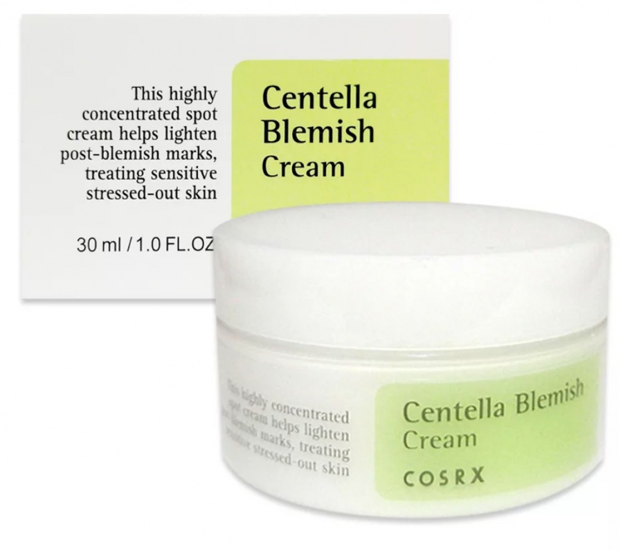 Крем для проблемной чувствительной кожи с экстрактом центеллы Centella Blemish Cream, COSRX   30 мл