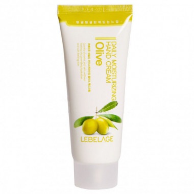 Увлажняющий крем для рук с экстрактом оливы Daily Moisturizing Olive Cream, LEBELAGE  100 мл