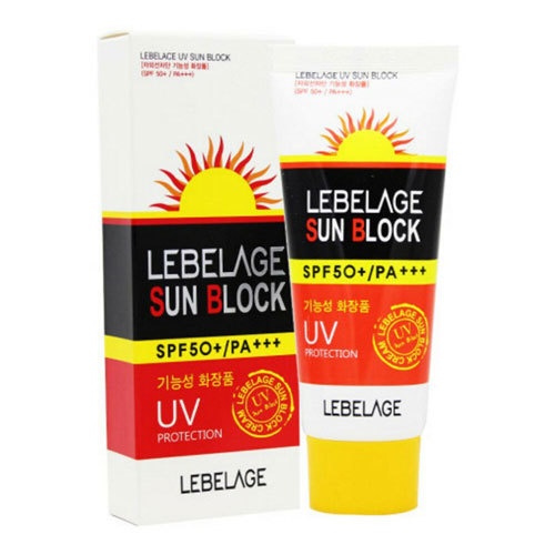 Солнцезащитный крем для лица UV Sun Block SPF50+/PA+++, LEBELAGE   70 мл
