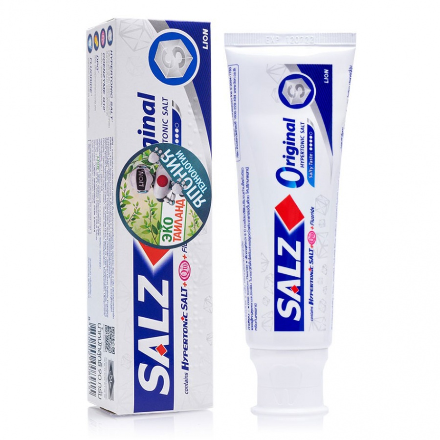 Зубная паста Salz Original для слабых десен, LION  90 г