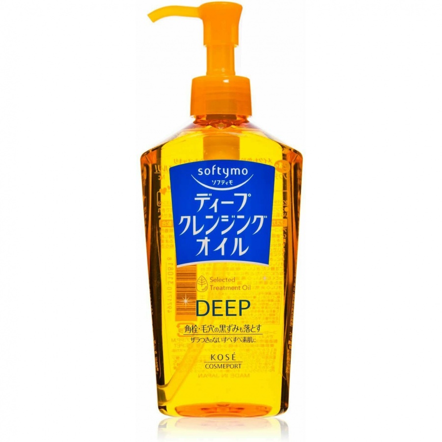 Очищающее гидрофильное масло-пенка для снятия макияжа Softymo Speedy Deep Cleansing Oil, KOSE COSMEPORT  230 мл